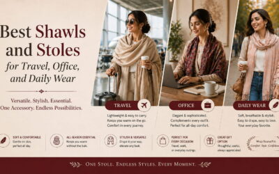 Best Shawls and Stoles for Travel, Office, and Daily Wear
