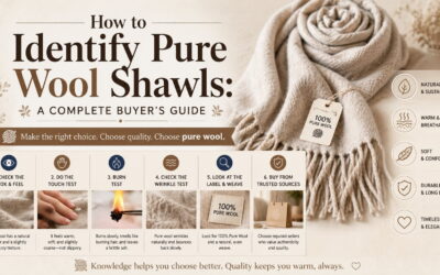 How to Identify Pure Wool Shawls: A Complete Buyer’s Guide