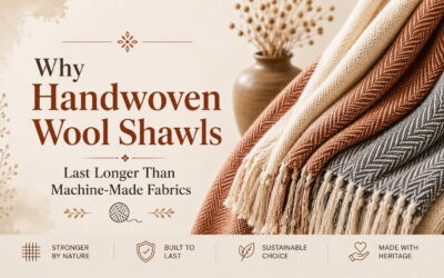 Why Handwoven Wool Shawls Last Longer Than Machine-Made Fabrics