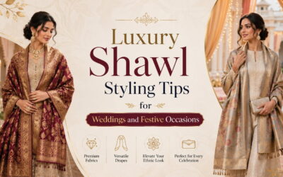 Luxury Shawl Styling Tips for Weddings and Festive Occasions